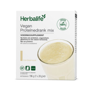 Proteïnedrank Mix Vegan vanille 7 zakjes